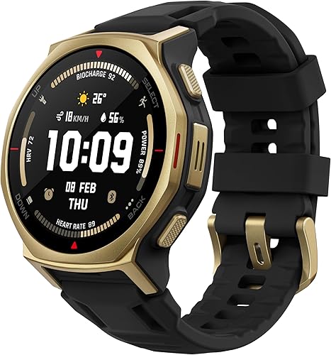 Amazfit T-Rex 3 Pro con pantalla AMOLED de zafiro, bisel de titanio y GPS de doble banda