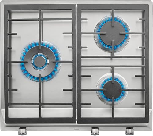 TEKA EX 60.1 3G AI AL DR CI Placa de Gas Butano 60 cm 3 Fuegos