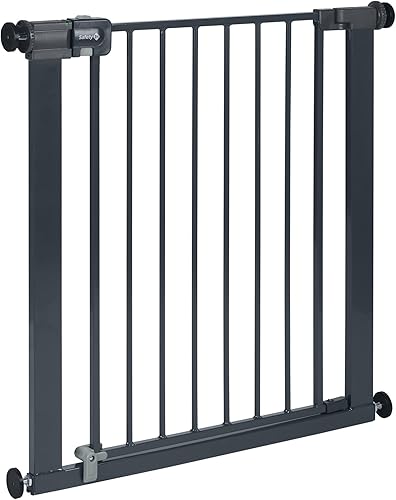Barrera de seguridad Safety 1st Easy Close Metal para puertas y escaleras con cierre de una mano