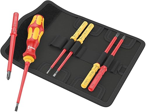 Wera Kraftform Kompakt VDE 7 Universal 1 Tool Finder con sistema de búsqueda de herramienta