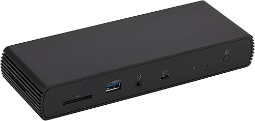 Amazon Basics Estación de Acoplamiento Thunderbolt 4/USB4 Pro
