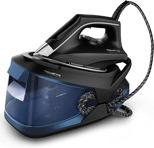 Rowenta Powersteam VR8315, centro de planchado de 6,2 bares con suela MicroSteam y modo Eco