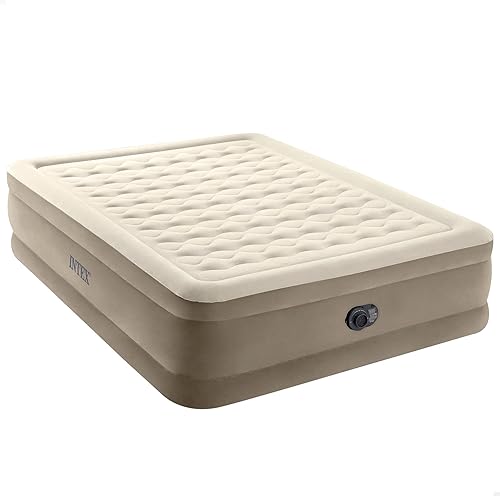 Intex 64428NP Colchón Hinchable Ultra Plush Fiber-Tech