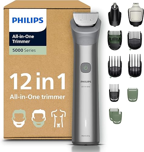 Philips Multigroom Serie 5000 12 en 1 MG5952/30 para el cuidado integral masculino