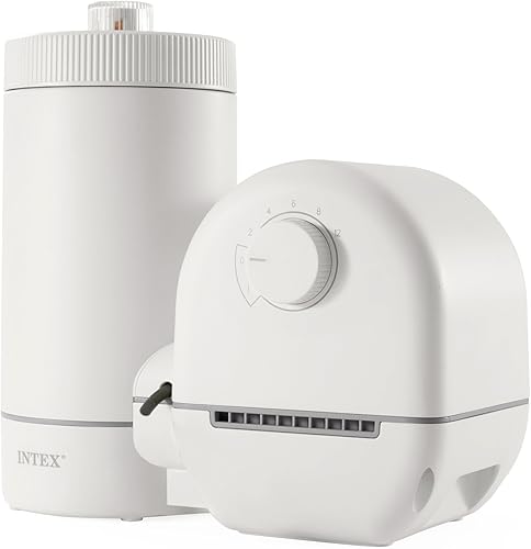 Intex Depuradora de cartucho C1500 con tecnología Hydro Aeration y temporizador programable