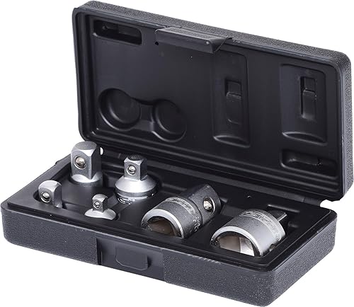 Juego de adaptadores KS Tools 911.0106 de reducción y aumento con 6 piezas de alta resistencia