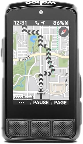 Wahoo Fitness ELEMNT Bolt V3 Ciclocomputador GPS con navegación inteligente y pantalla a color