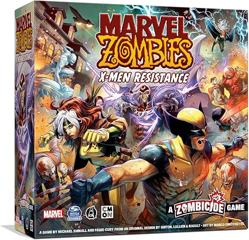 Marvel Zombies: X-Men Resistance de CMON, juego de mesa cooperativo con miniaturas detalladas