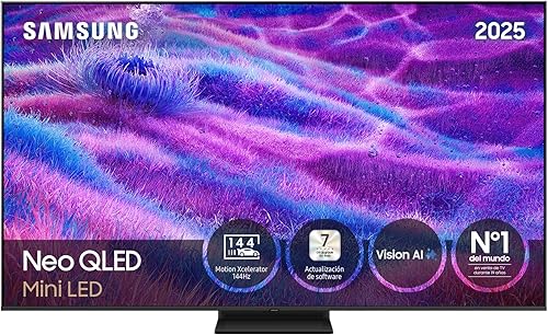 Samsung TV 55 pulgadas Neo QLED QN80F 4K Mini LED con visión AI y motion xcelerator 144Hz