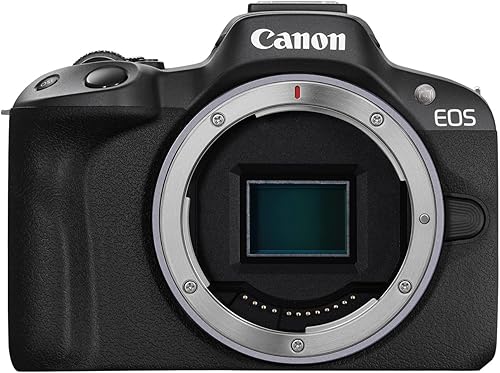 Canon EOS R50 cámara mirrorless body con sensor APS-C de 24,2 MP y vídeo 4K 30 fps
