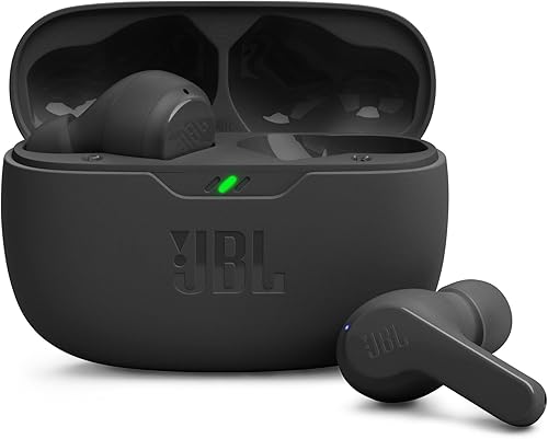 JBL Wave Beam auriculares inalámbricos intraurales, sonido envolvente y hasta 32 horas de batería