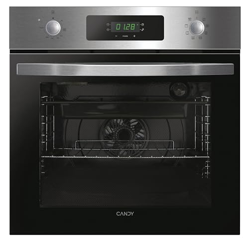 Candy FIDCP X625 L horno multifunción 70L con limpieza Aquactiva y 8 funciones, inox y negro