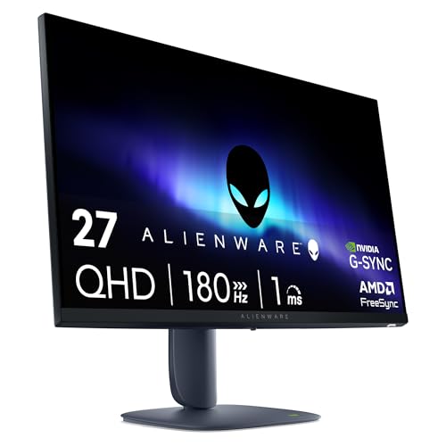 Alienware 27 Monitor Gaming AW2725DM con QHD, 180Hz y HDR400 para juegos ultrafluidos