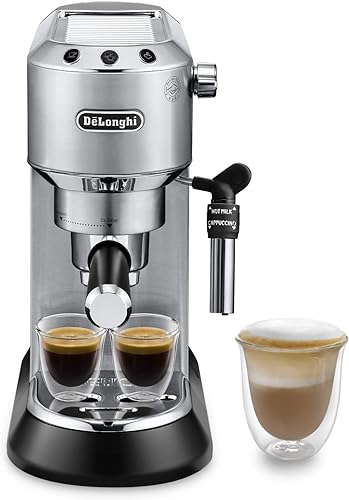 De'Longhi Dedica EC685.M cafetera espresso con vaporizador de leche ajustable