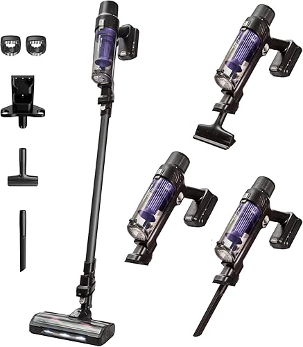 Rowenta X-PERT 7.60 aspiradora escoba sin cable ultraligera con batería de 45 min y cepillo LED