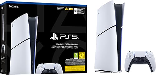 PlayStation 5 consola digital chassis E con mando DualSense y SSD ultrarrápido