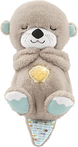 Fisher-Price Nutria Hora de Dormir - Peluche musical relajante para bebés desde recién nacido
