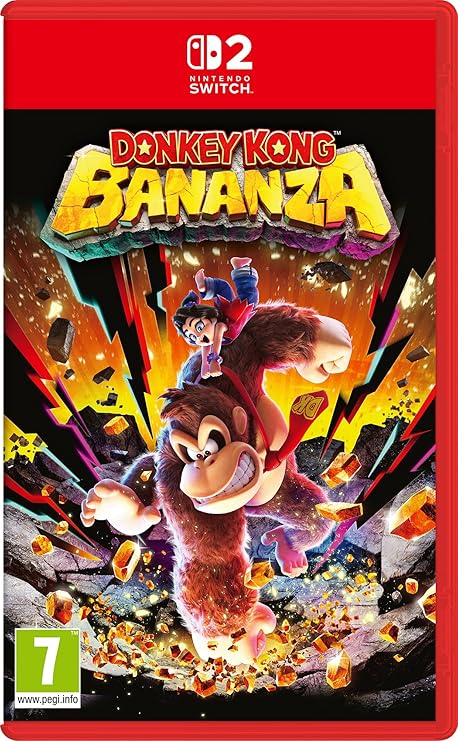 Donkey Kong Bananza para Nintendo Switch 2 con mundos deformables y modo cooperativo