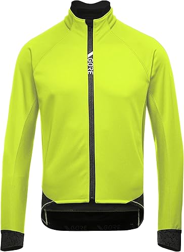 GOREWEAR chaqueta C5 WINDSTOPPER Thermo hombre en amarillo neón talla M