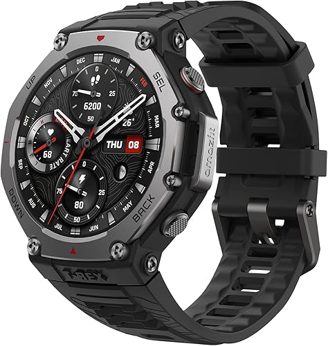 Amazfit T-Rex 3 outdoor smartwatch con pantalla AMOLED y GPS doble banda