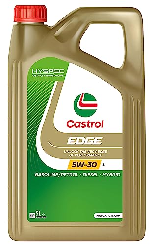 Castrol EDGE 5W-30 LL Aceite de motor 5 L con Fluid TITANIUM