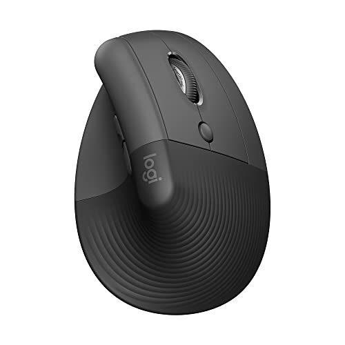 Logitech Lift ratón ergonómico vertical grafito para manos pequeñas y medianas