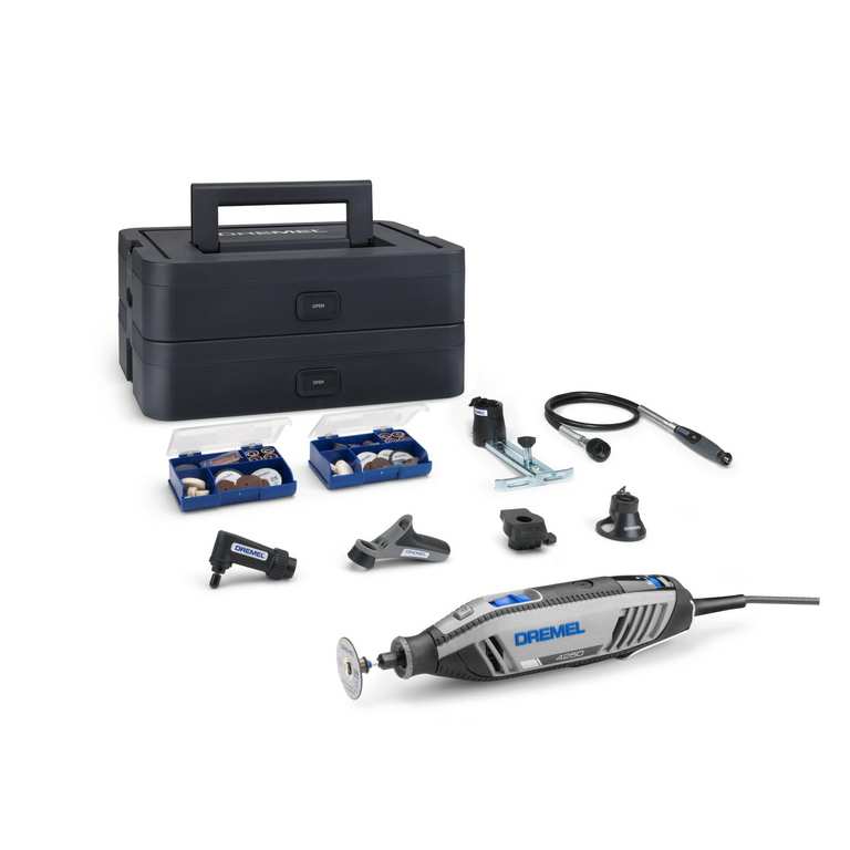 Dremel 4250 multiherramienta 175W con velocidad variable y 128 accesorios incluidos