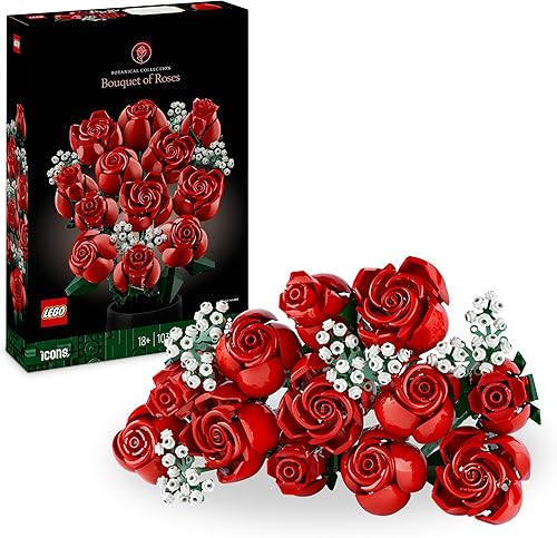 LEGO 10328 Icons El ramo de rosas a 39,99€ - Precio mínimo histórico