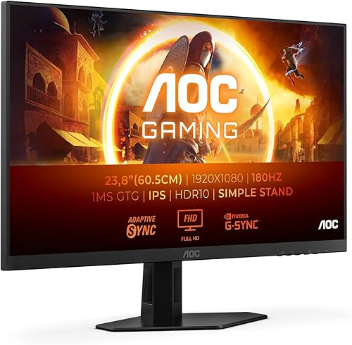 monitor gaming AOC 24G4XE 24" FHD 180 Hz al mejor precio online