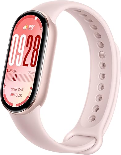 Xiaomi Smart Band 10 Rosa con pantalla AMOLED de 44 mm y 150+ modos deportivos