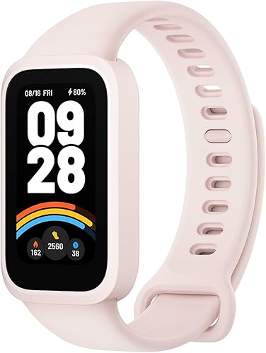 Xiaomi Smart Band 9 Active Pulsera de actividad rosa, hasta 18 días de batería