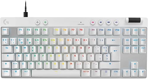 Logitech G PRO X TKL RAPID: teclado gaming magnético con disparo rápido ajustable