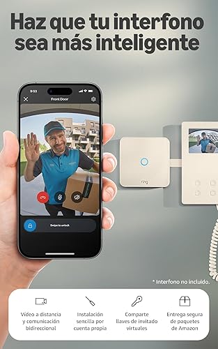 Ring Intercom Video (versión 2025, última generación) | Haz que tu interfono sea más inteligente