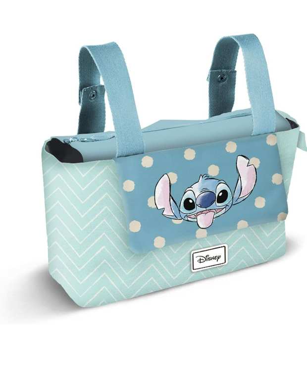 Bolso organizador carro bebé Disney Lilo y Stitch lovely hamper mommy azul 10 L