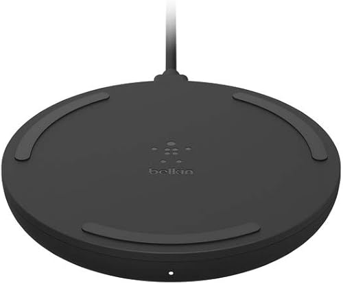 Belkin BoostCharge base de carga inalámbrica de 10 W, negro