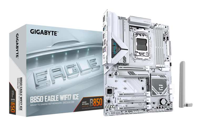 Gigabyte B850 Eagle WIFI7 Ice a un precio excepcional
