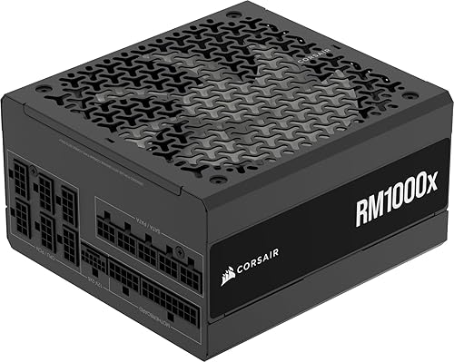 Corsair RM1000x Fuente de alimentación ATX totalmente modular de 1000W bajo ruido