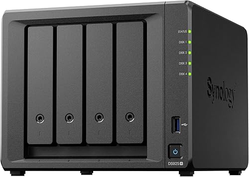 Synology DiskStation DS925+ NAS profesional 4 bahías 2.5GbE ampliable