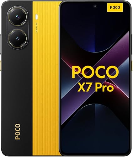 Xiaomi Poco X7 Pro 12+512GB amarillo, pantalla 1.5K 120Hz y 90W