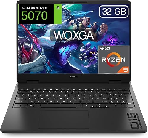 HP OMEN 16 gaming portátil Ryzen 9 32GB RAM RTX 5070 a 1.399€