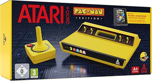 Atari 2600+ Pac-Man Edition con mando inalámbrico y dos juegos incluidos