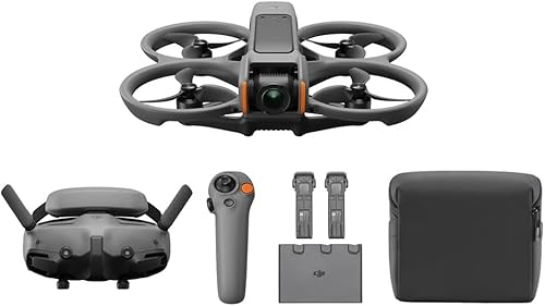 Dji Pack Avata 2 Vuela Más (3 baterías), dron FPV 4K con Goggles 3 y RC Motion 3