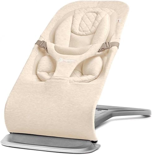 Ergobaby Hamaca 3 en 1 Evolve Cream, ergonómica desde nacimiento hasta 13,2 kg