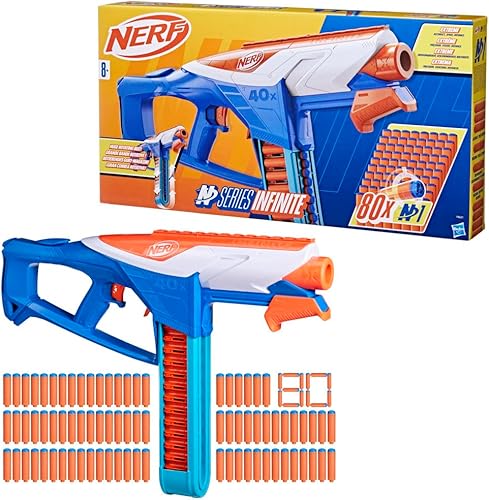 Nerf N Series Infinite lanzador con 80 dardos N1 a 25,00€ en Amazon