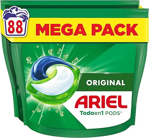 Ariel Todo En 1 PODS Detergente Líquido Para Lavadora 88 Cápsulas Original