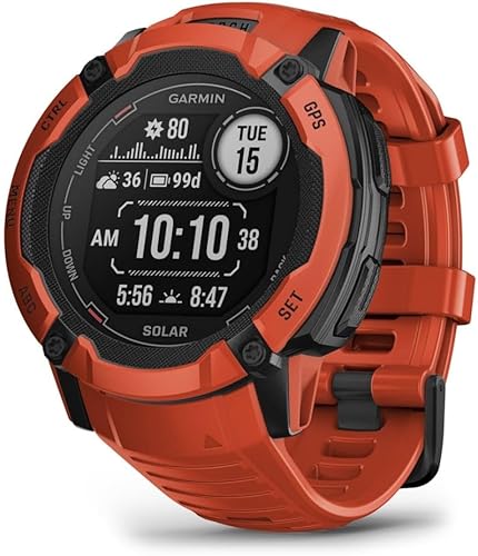 Garmin Instinct 2X Solar Rojo a 268,99€ - Descuento desde 449,99€