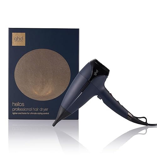 Ghd Helios Azul - Secador de pelo profesional ligero y de secado rápido