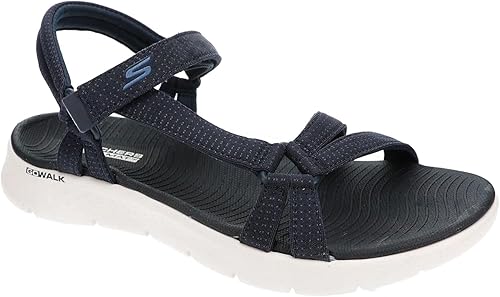 Sandalias Skechers Go Walk Flex Sublime para mujer con amortiguación ligera y tiras ajustables