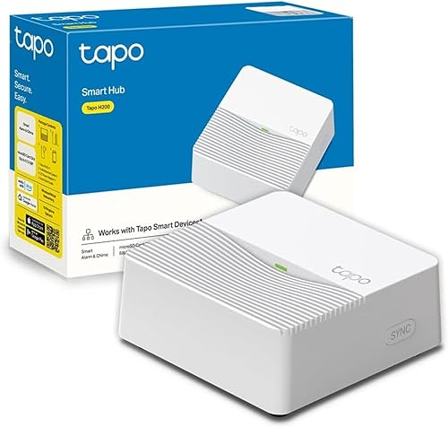 TP-Link Tapo H200 Smart Hub con conexión para 64 dispositivos y almacenamiento local